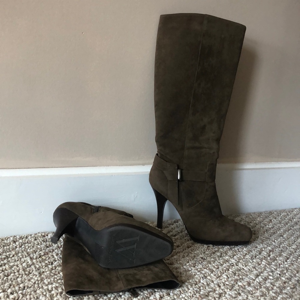 Worthington suede high heel boots
